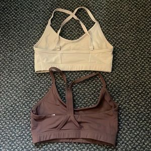 Variety of 2 gymshark sports bras both size xs